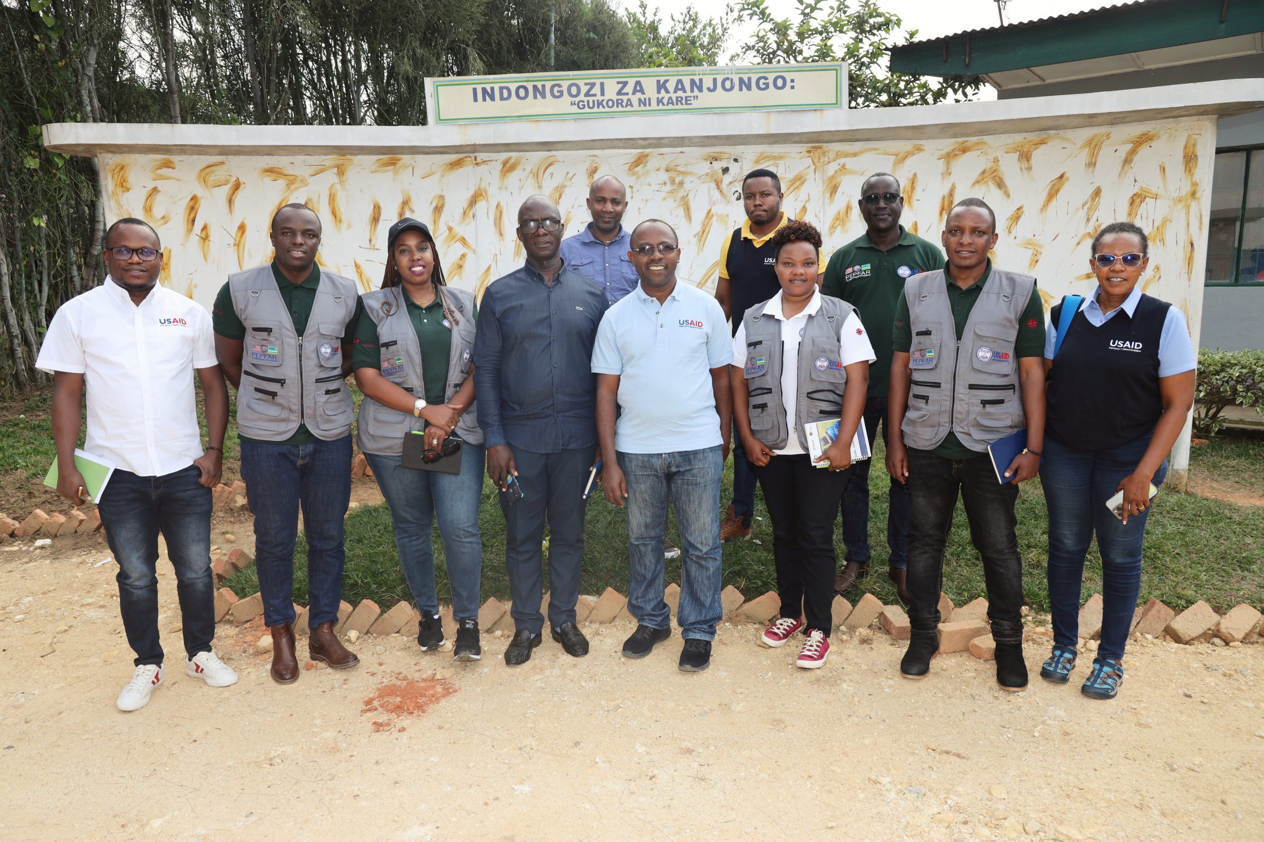 USAID Rwanda site visit to Igire-Gimbuka Program in Nyamasheke District