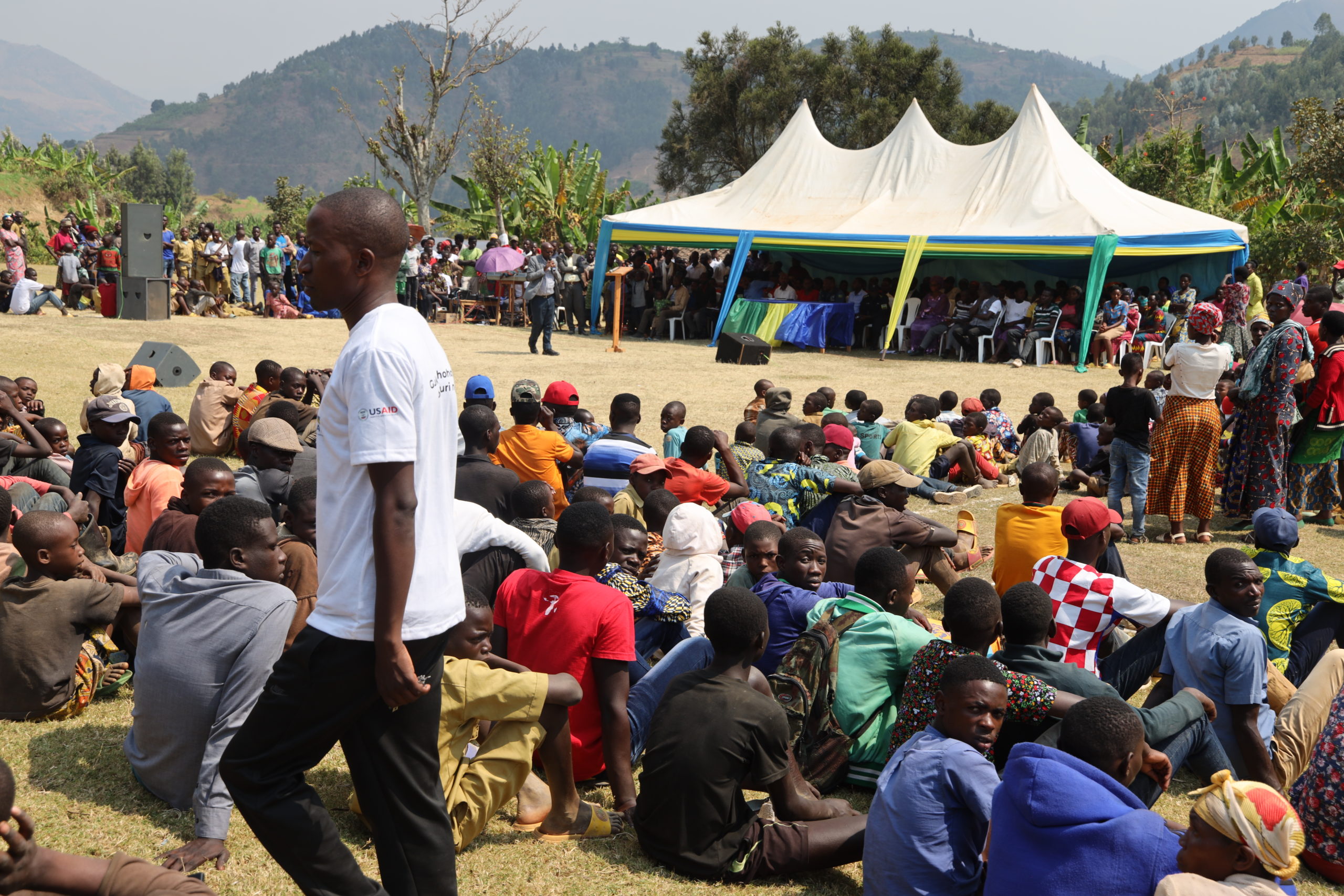 Karongi: Caritas Rwanda with its partners conducted a community mobilization on GBV and teenage pregnancy prevention