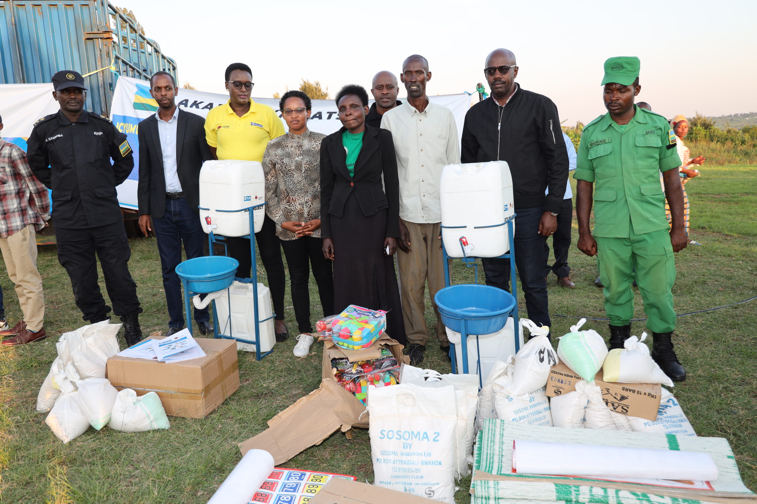 With Plan International Rwanda’s funds, Caritas Rwanda provided various materials to 43 Gatsibo ECDs