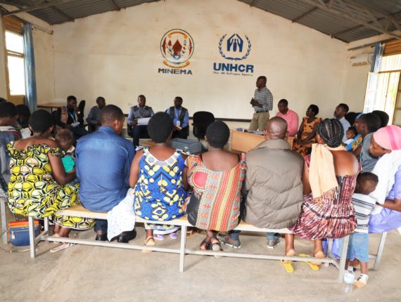 Meeting with Abadahigwa mu iterambere rya Mahama SILC Group.