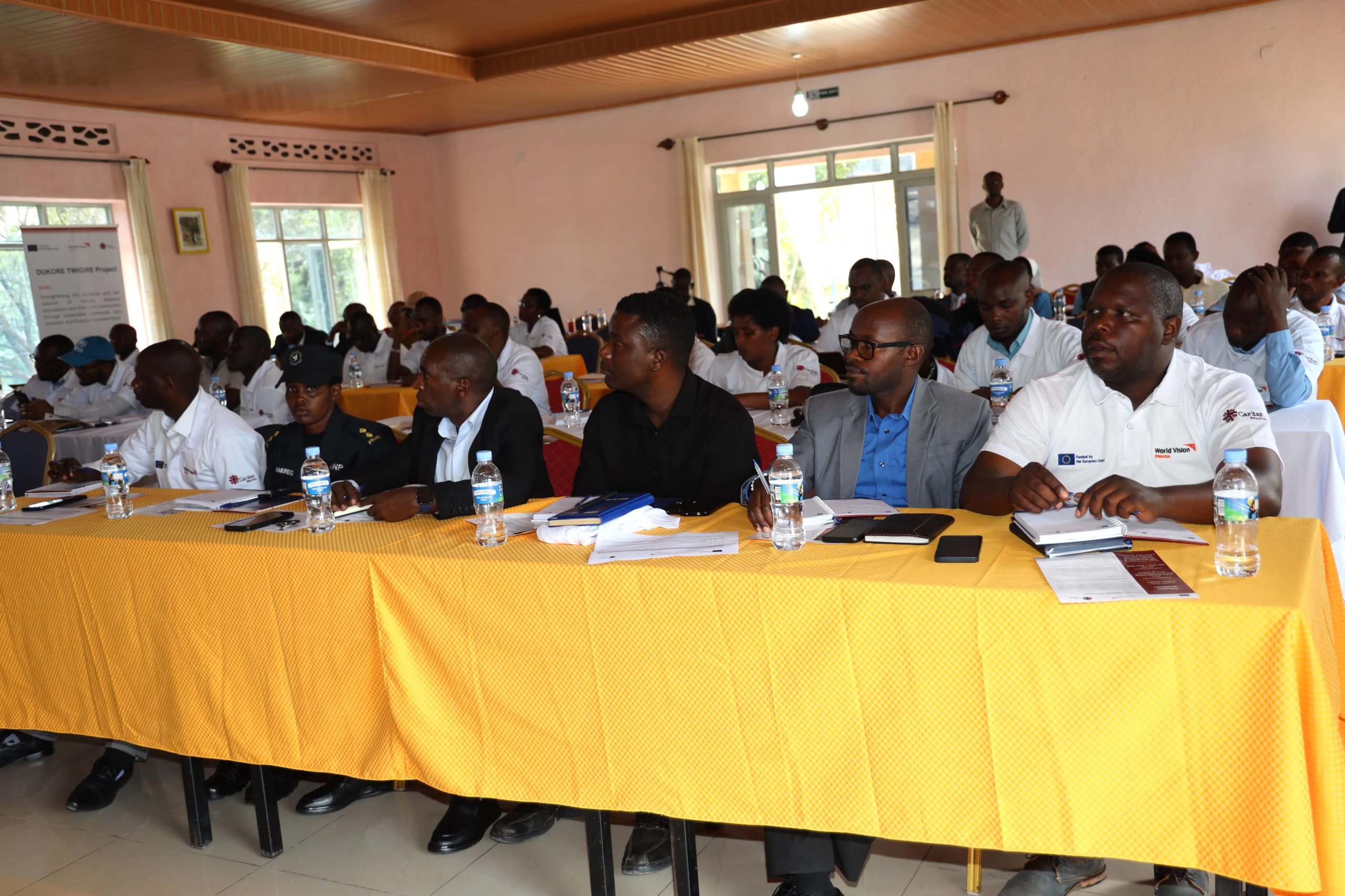 Some of the stakeholders who attended the Dukore Twigire launch event.