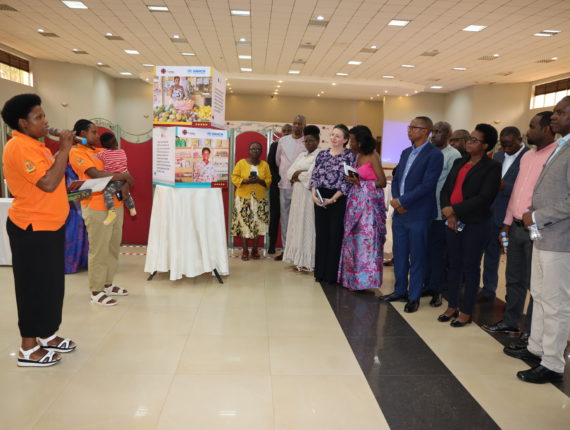 Some of the Graduation participants shared touching testimonies with the guests.