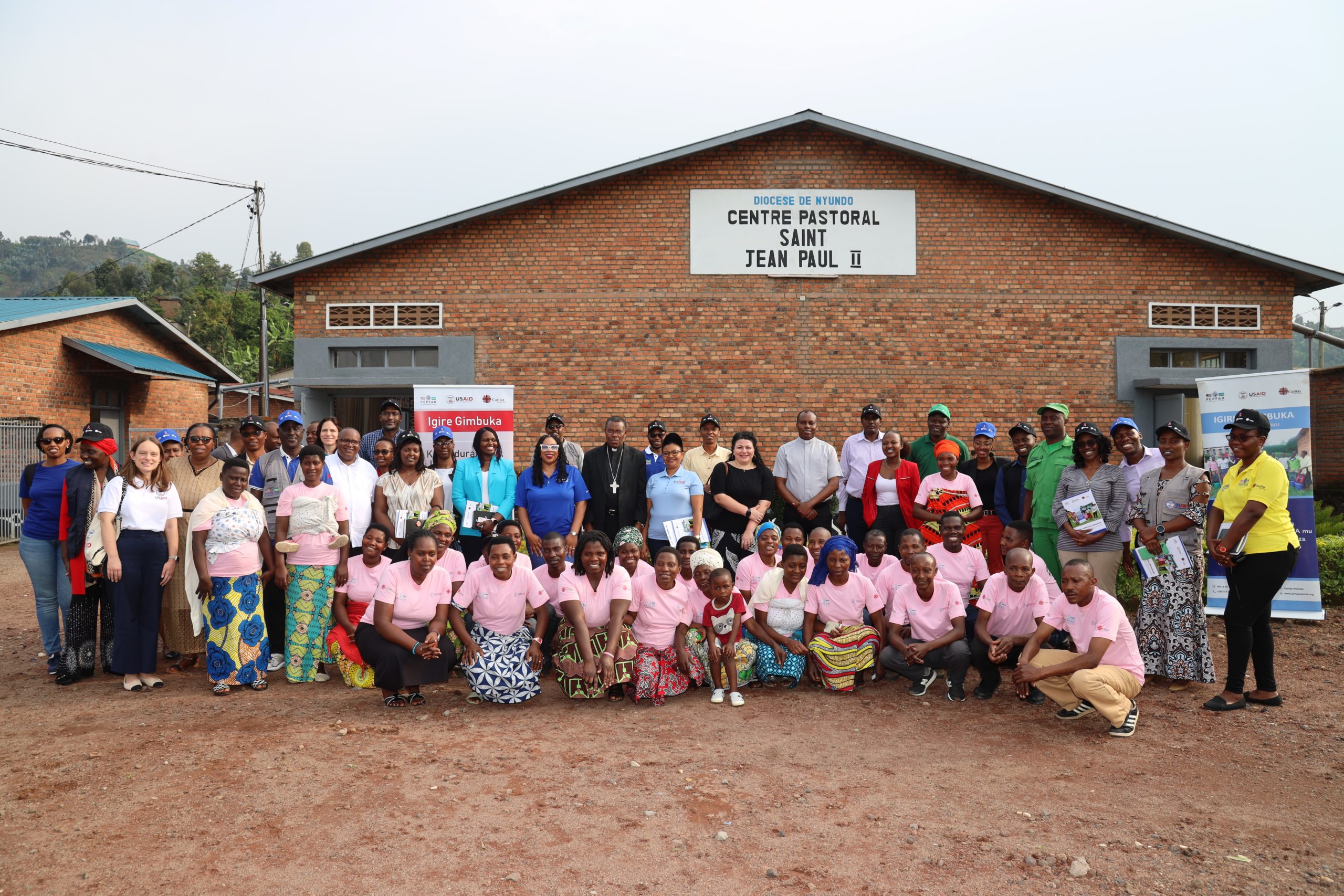 Rubavu: Caritas Rwanda’s Igire Gimbuka hosted a delegation from USAID Rwanda, UN Rwanda, and RBC Rwanda