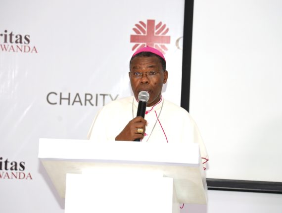 Bishop Anaclet Mwumvaneza of the Nyundo Diocese and the President of Caritas Rwanda, said that local leadership participate in the identification of programs / projects participants.