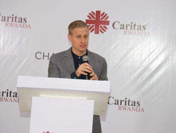 Hans Fly, the CRS Rwanda Country Representative.