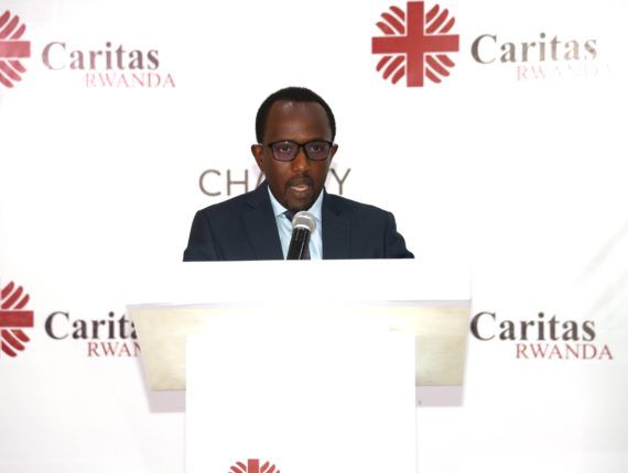 Mr. Philippe Habinshuti, the Permanent Secretary at the Ministry in charge of Emergency Management (MINEMA) stressed that the Catholic Church through Caritas has always been a pillar of strength and hope for countless people in Rwanda.