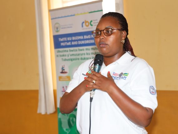 Vice-Mayor ASOC, Athanasie Mukankusi, emphasized the importance of managing stress and finding mental relaxation through a strong support system.