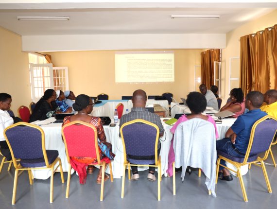 The evaluation of the Caritas Rwanda strategic plan 2020-2024 was conducted by department. This is the Health department group.