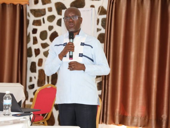 Mr. Donatien Bajyanama, who represented the Ministry of Health in this meeting.