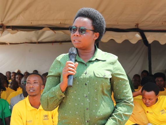 Janvière Mukandayisenga, Madam Vice-Mayor of Kirehe District in charge of Social Affairs, thanked Caritas Rwanda for the financial support and the establishment of savings and internal lending community groups for beneficiaries.