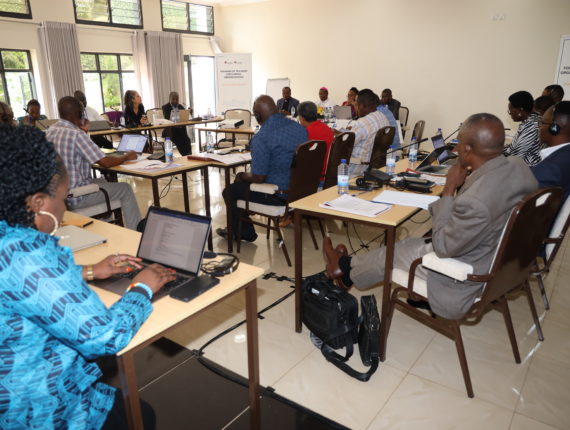 Participants during CLDRM training.