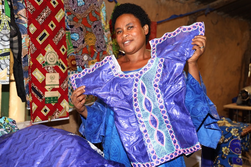A simple tailor has become a clothing manufacturer