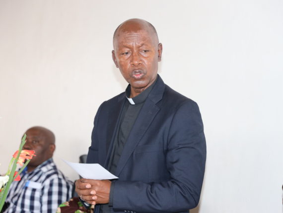 Father Jean Pierre Albert Kaberamanzi explained that Caritas means love.