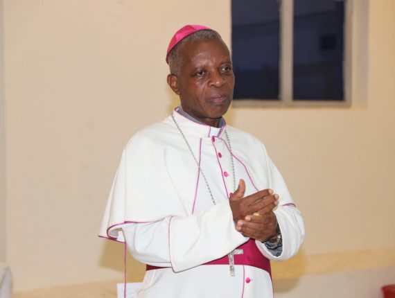 Bishop Visenti Harorimana reminded Caritas Rwanda’s staff that the mission they received is unique, a common evangelization mission with Caritas Rwanda.
