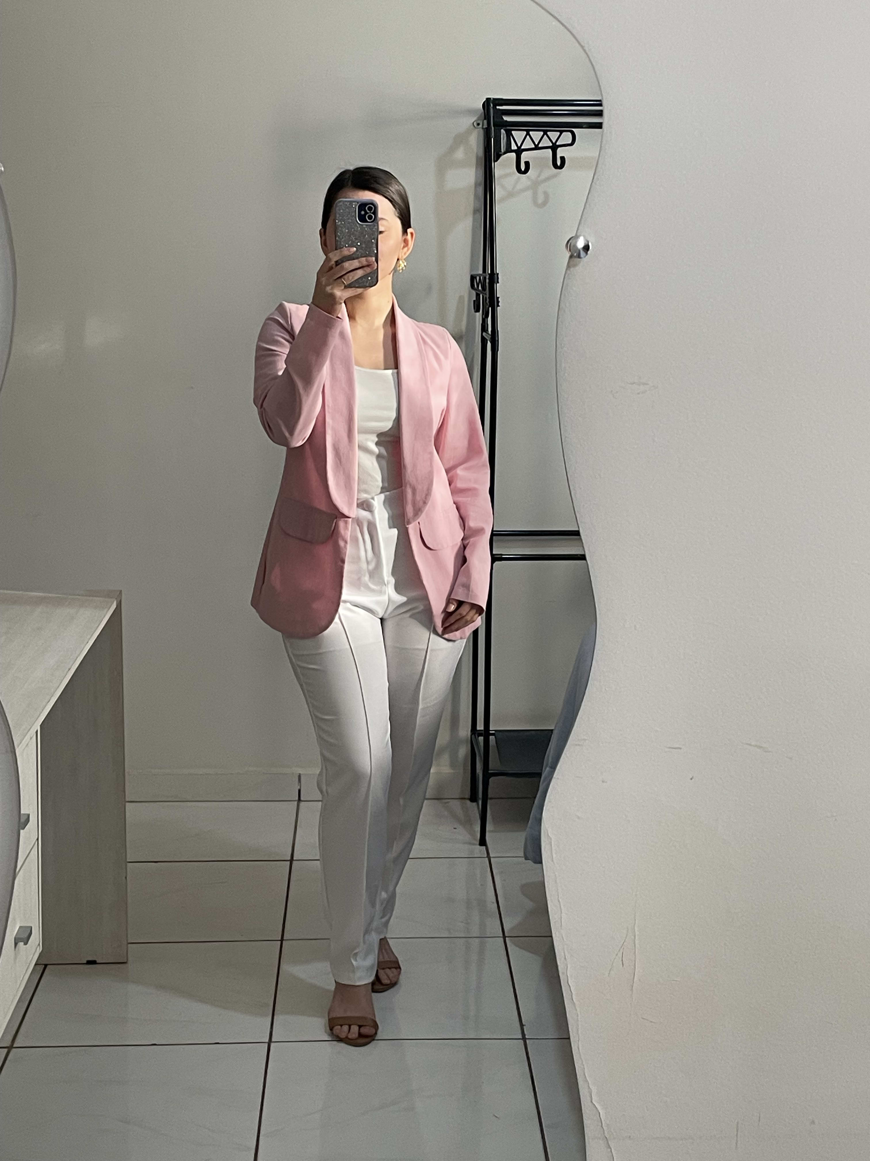 Blazer simil lino 