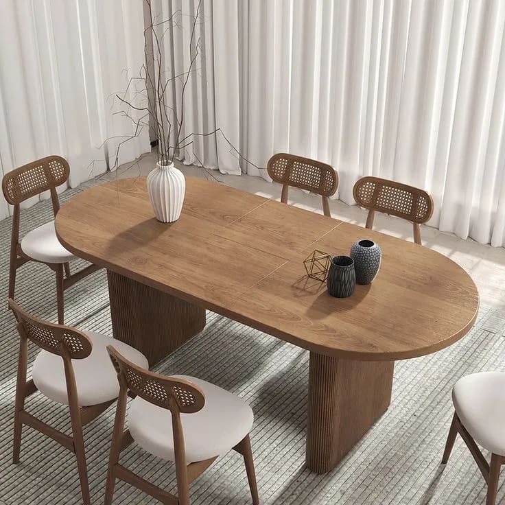 طاولة طعام 6 كراسي | تصميم فاخر يضيف الأناقة إلى غرفة الطعام