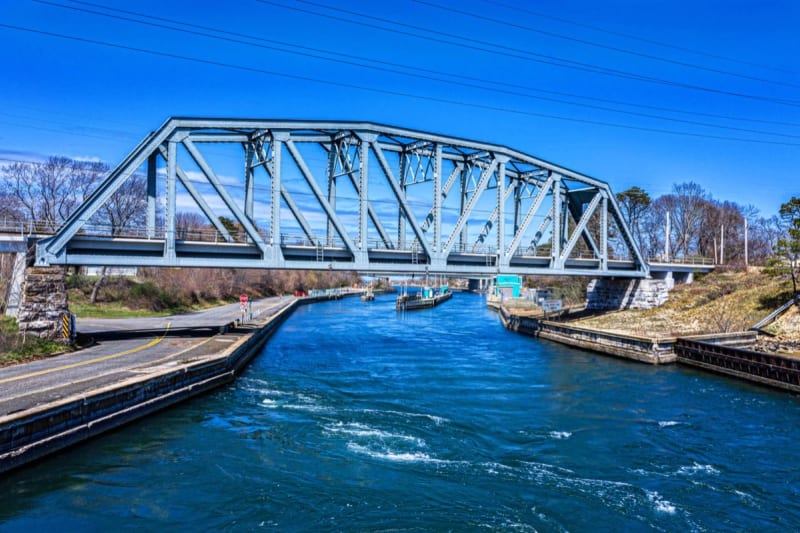 Bridge over canal