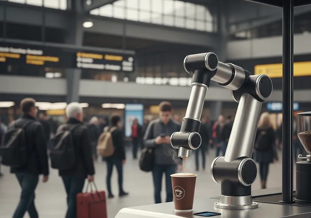 Robot Coffee Machine business Affordable for High-Traffic Locations