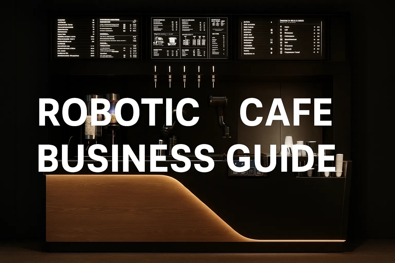 Robotic Cafe Business Guide – How to Start Your Own Smart Cafe