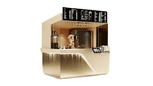 passive income-robotic cafe