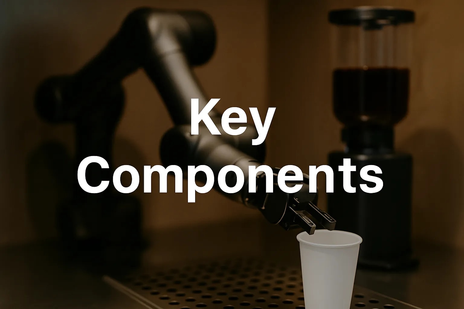 Robotic Cafe Business Guide, Key Components