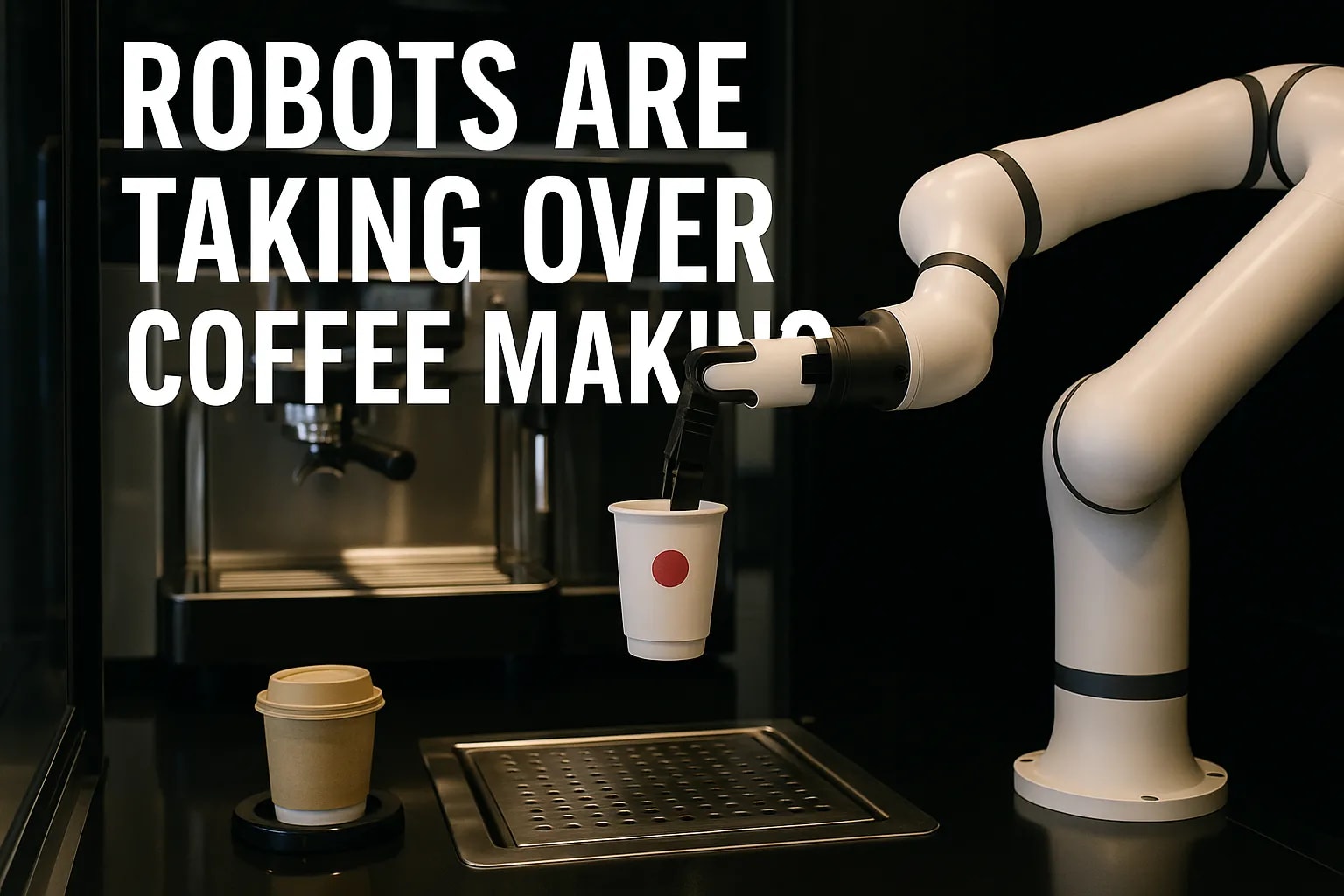 Robots are taking over coffee making