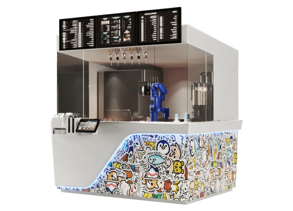 robotic cafe Latte bot - Investment opportunities