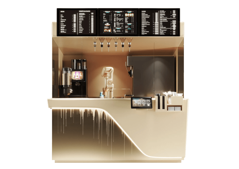 LATTE BOT - Robotic cafe Manufacturer