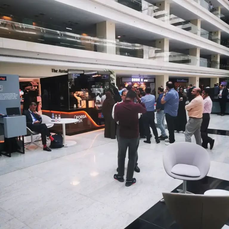 forsa tek dubai crowded xbot cafe