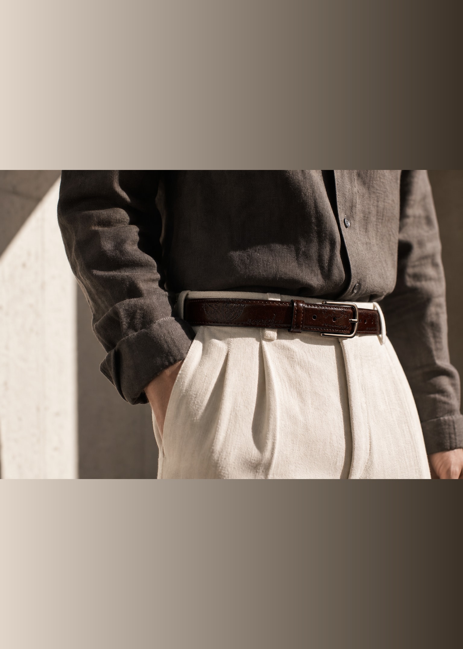 The Florentine Script Belt view 5