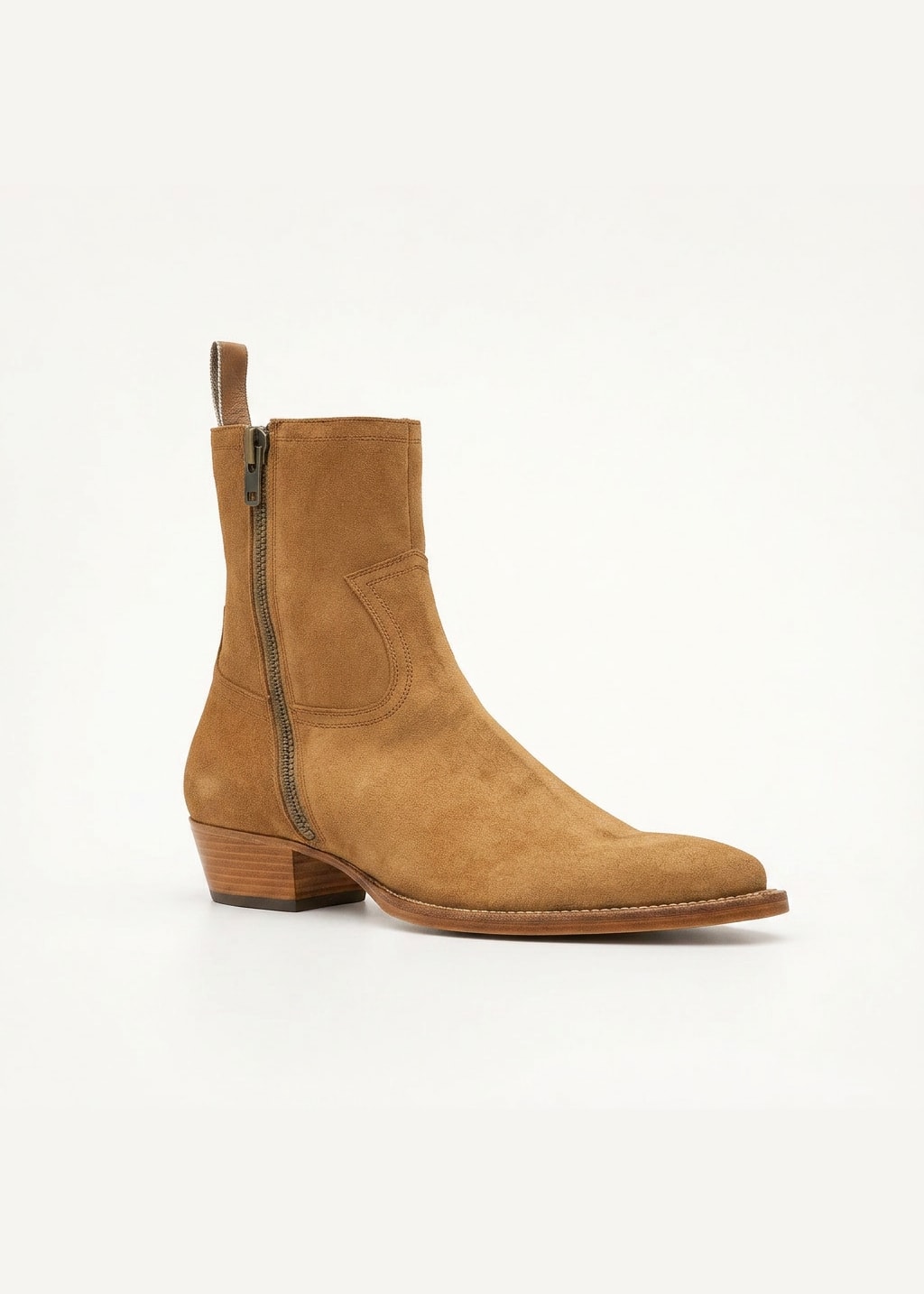 The Austin Suede Western Boot view 3