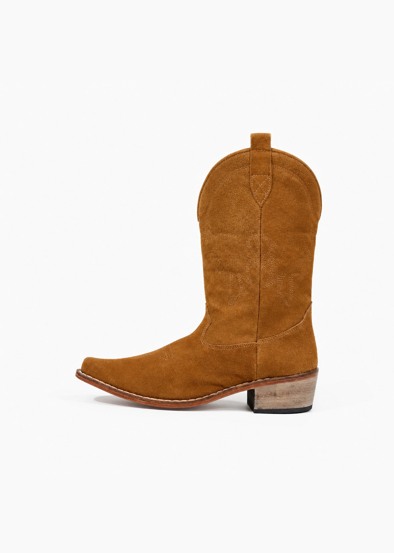 The Sedona Tobacco Suede Cowboy Boot view 1