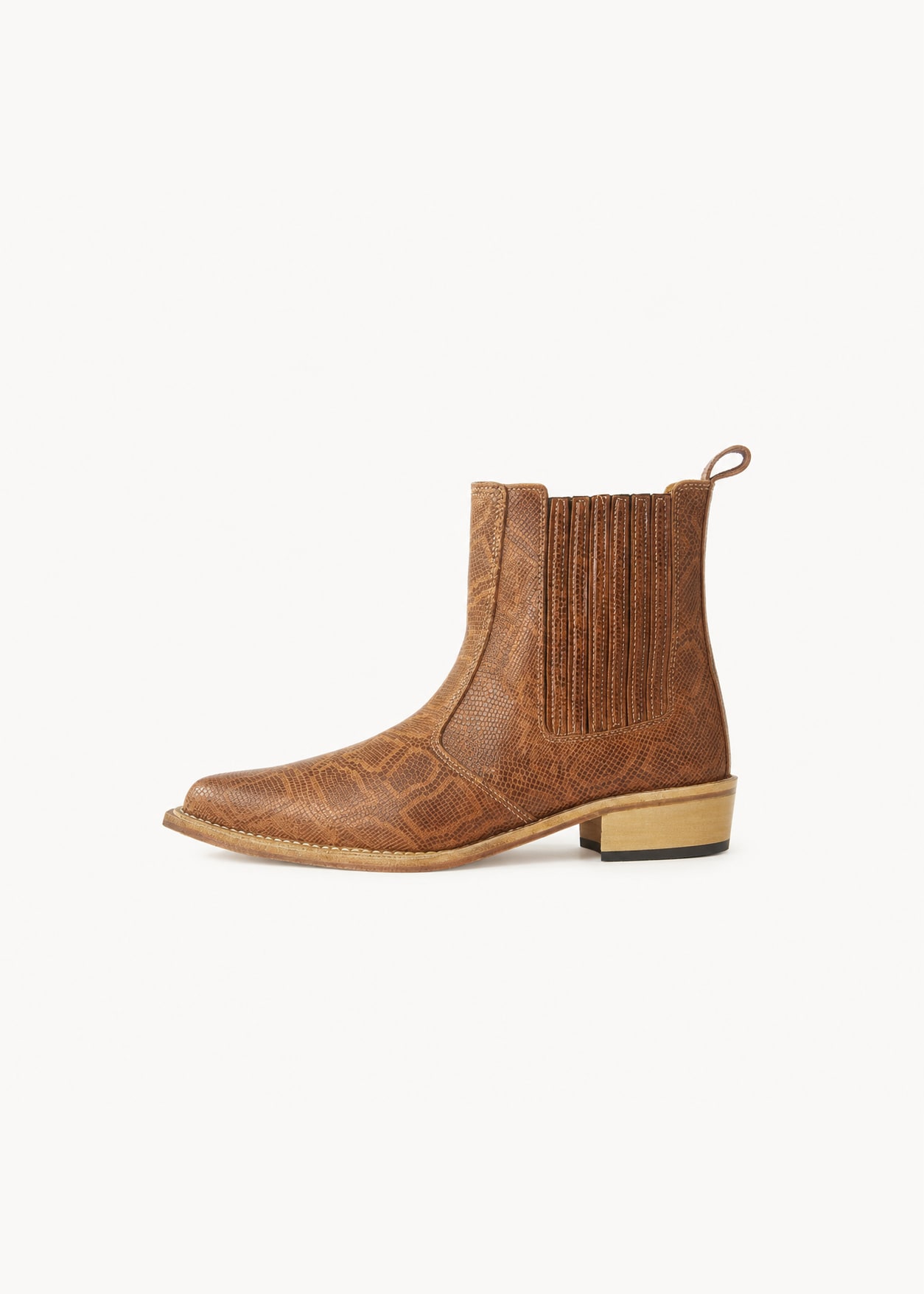 The Viper Snakeskin Chelsea Boot view 1