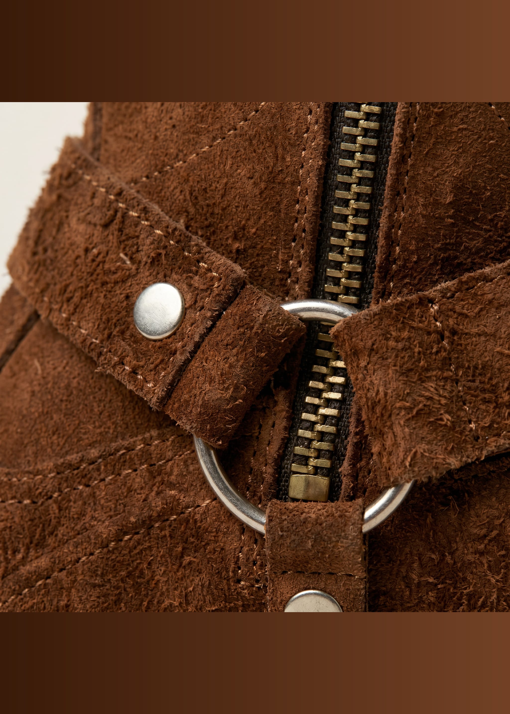 The El Paso Suede Harness Boot view 3