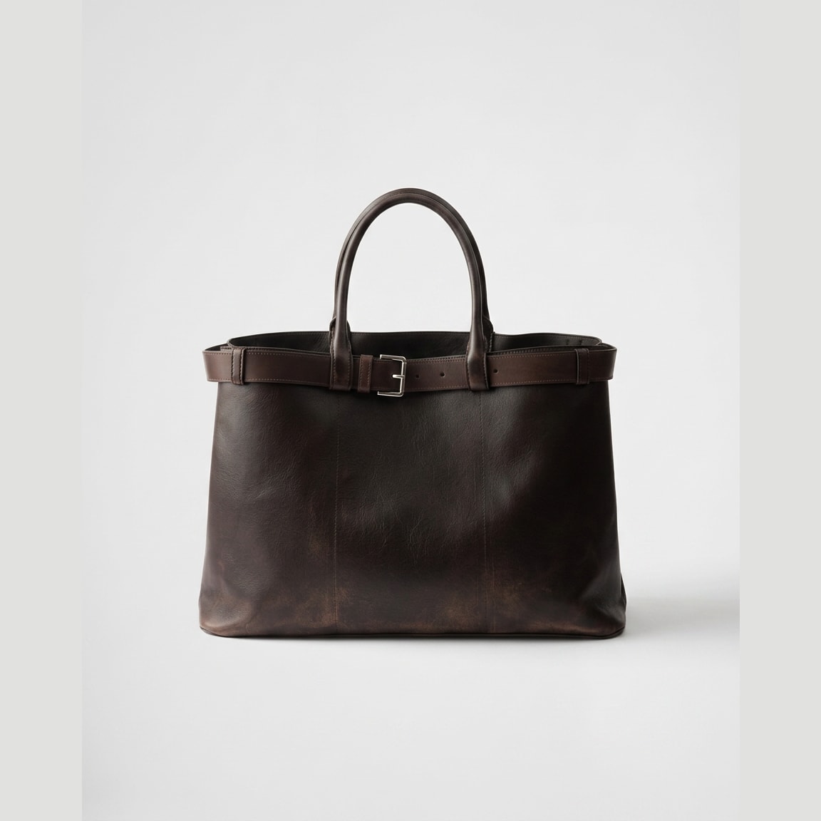 The Milano Belted Shopper view 1