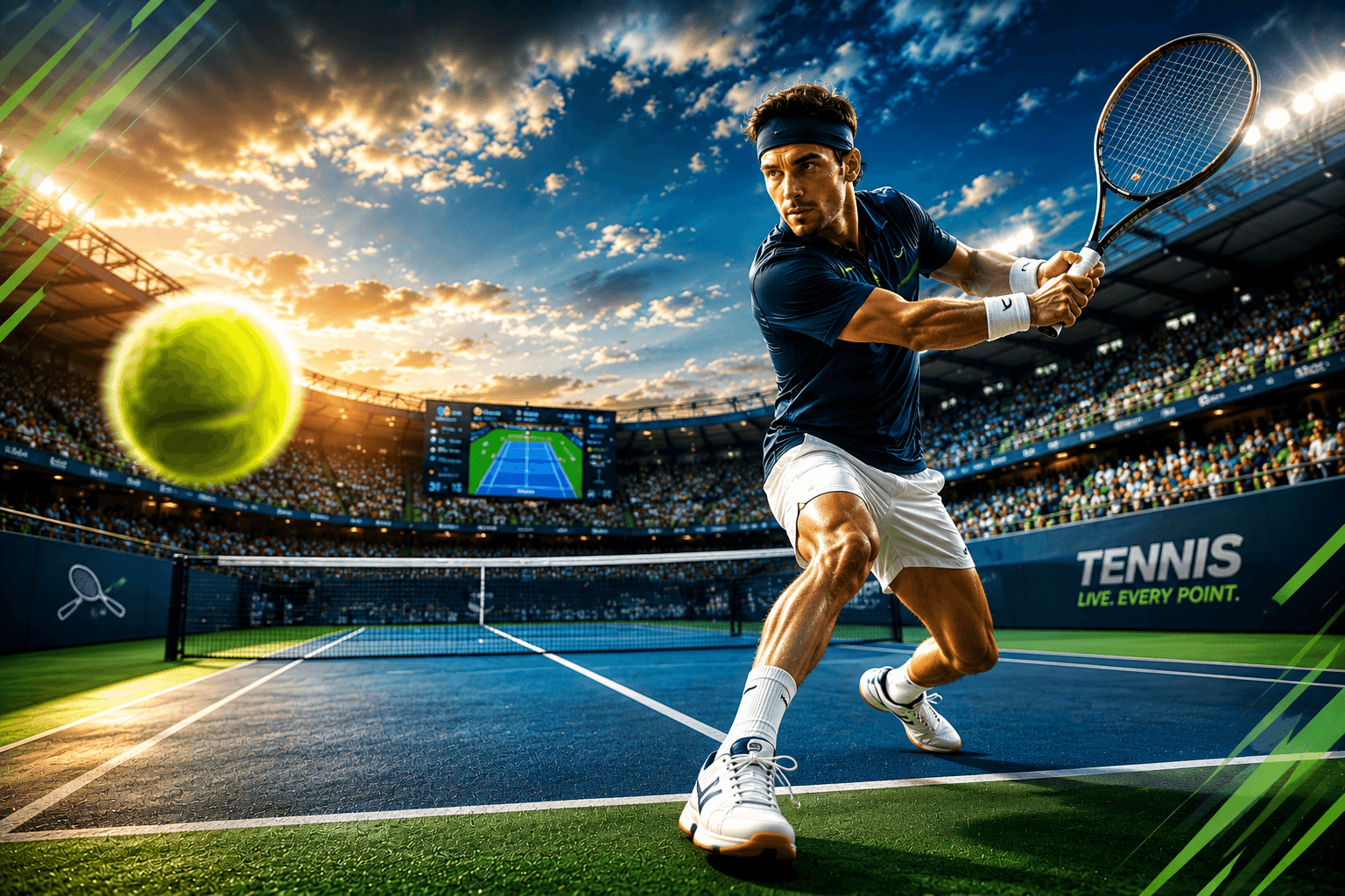 Tennis live scores