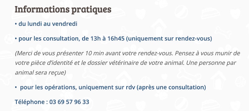 Dispensaire de la Fondation Assistance aux Animaux à Strasbourg — photo