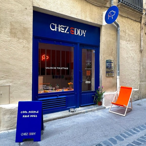 CHEZ EDDY - toilettage - concept store canin — photo