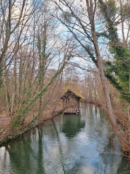 Entrée Forêt du Neuhof - chemin de la Faisanderie — photo