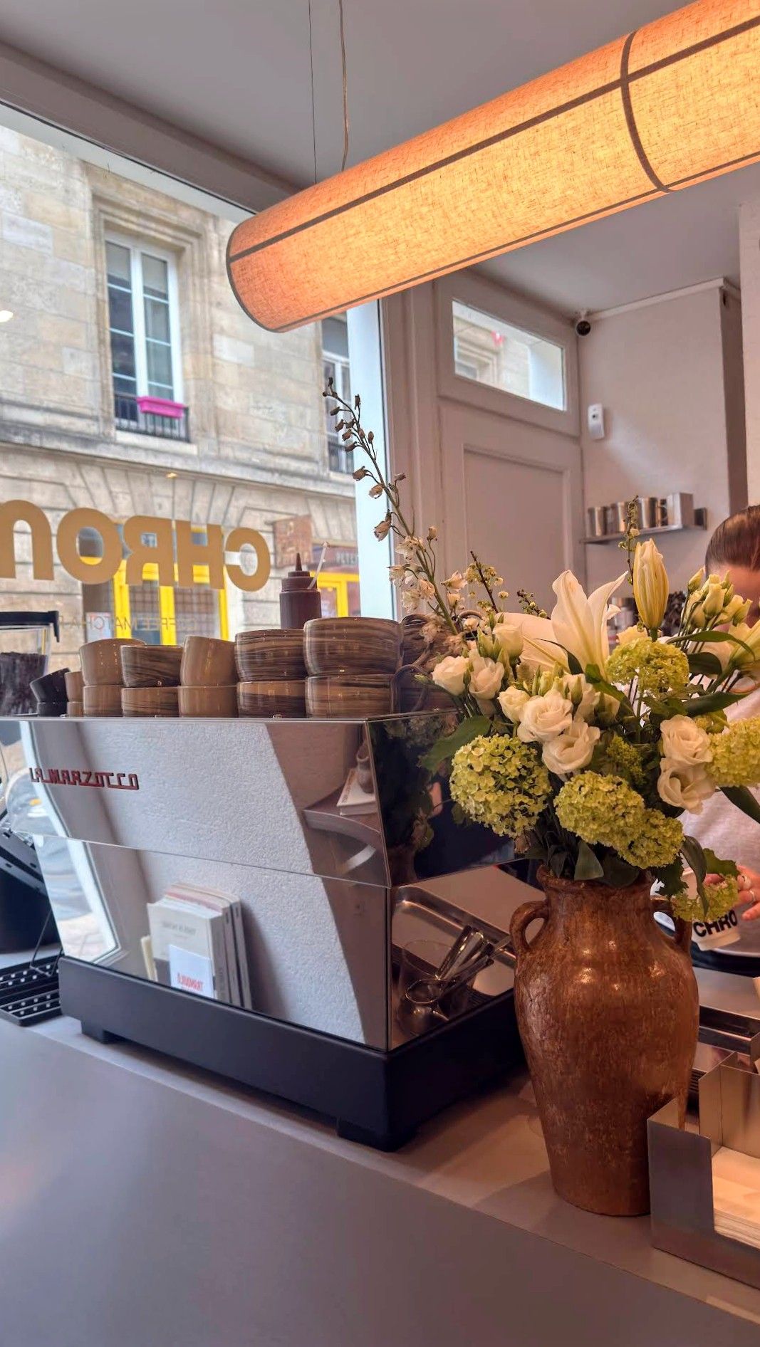 Chrome coffee shop — photo