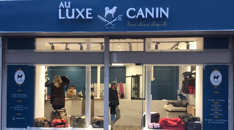 Salon de toilettage - AU LUXE CANIN — photo