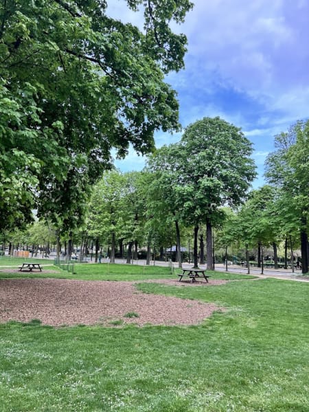 Accès Jardin Public de l'Avre — photo