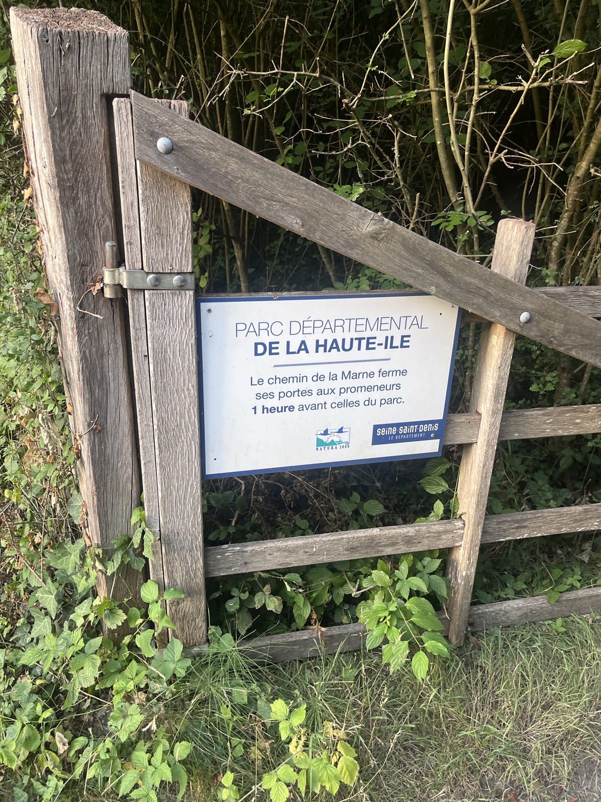 Parc départemental de la Haute-île — photo