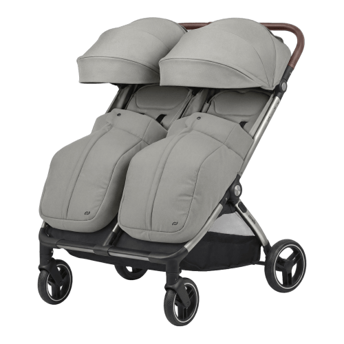 Прогулянкова коляска двомісна CARRELLO Link CRL-6533 Cliff Grey