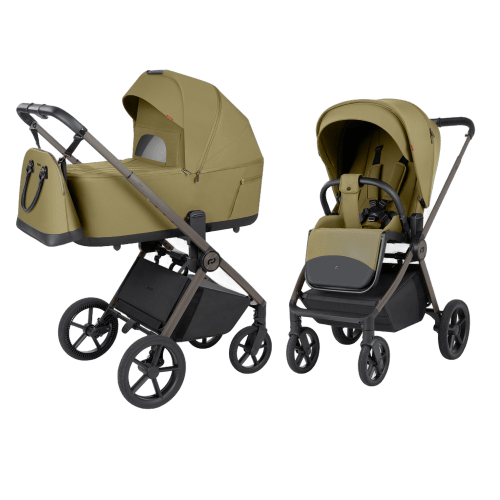 Коляска універсальна CARRELLO Ultra CRL-6556 2в1 Milk Grey