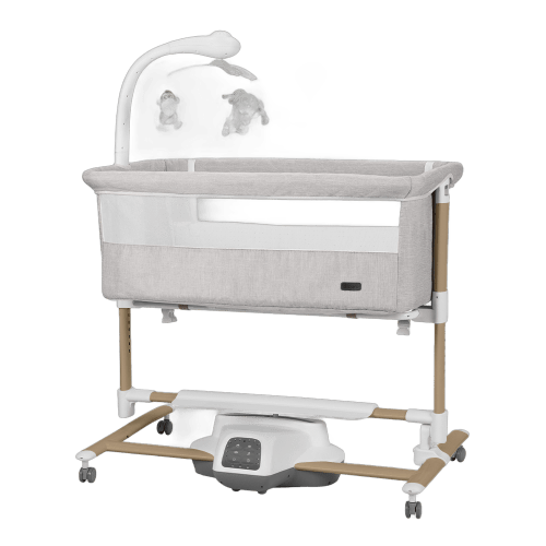 Дитяче ліжечко-гойдалка CARRELLO Bloom CRL-10304 Eos Grey