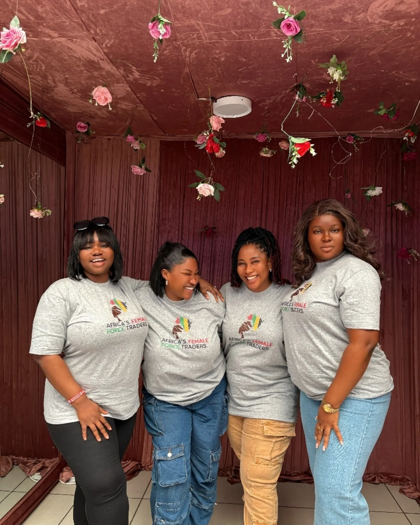 African women in a trading and mentorship session