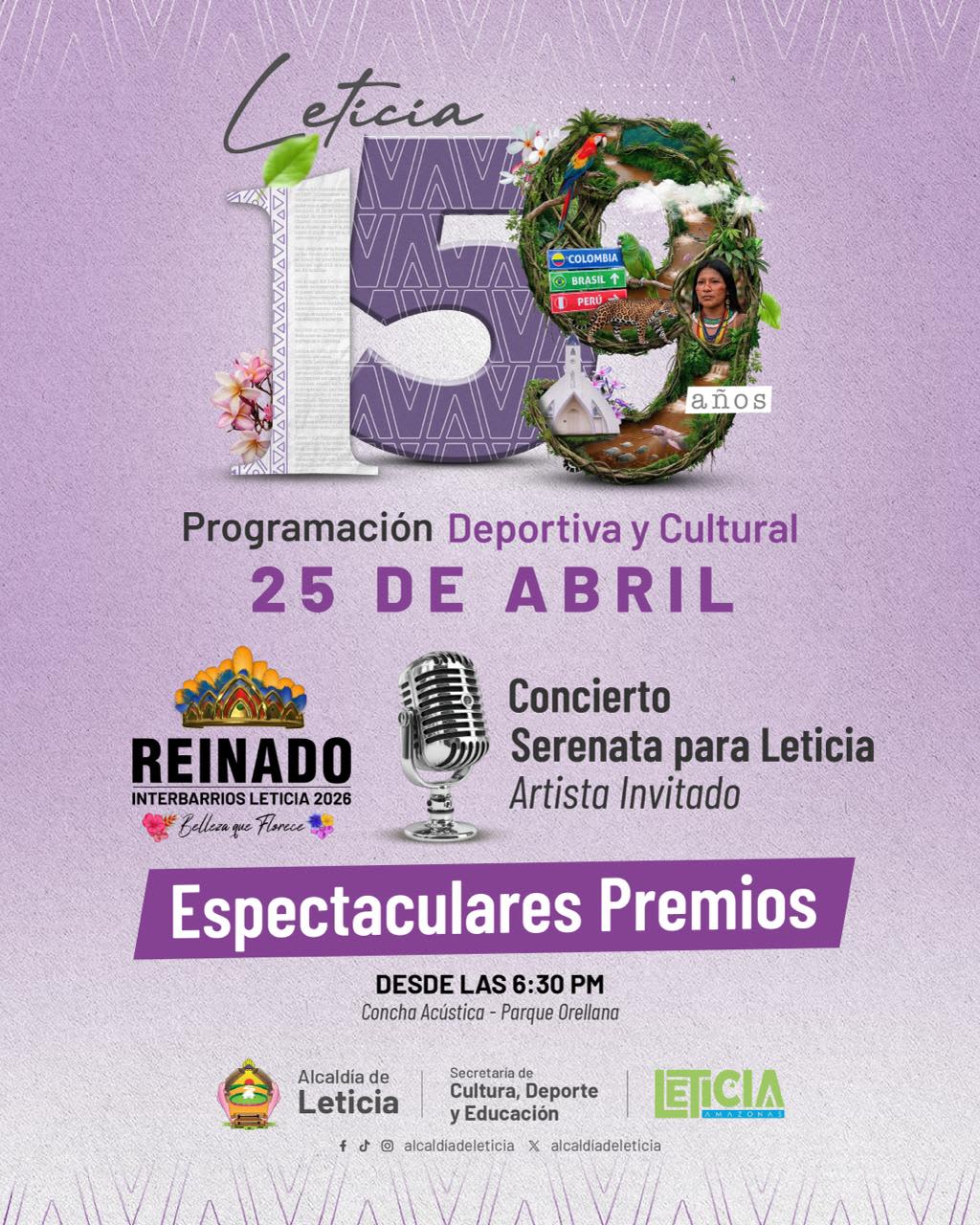 AINVERSARIO DE 159 DE LETICIA - AMAZONAS