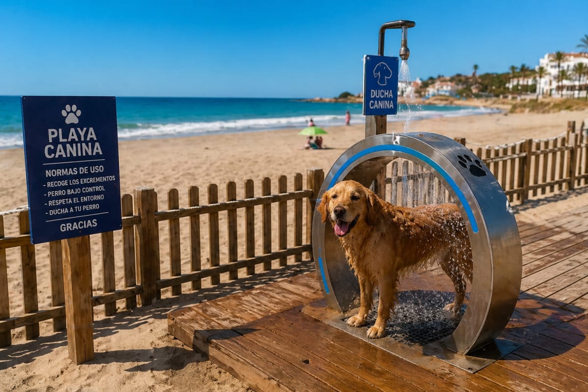 Playas caninas en Andalucía: normativa, fechas y playas para perros por provincia