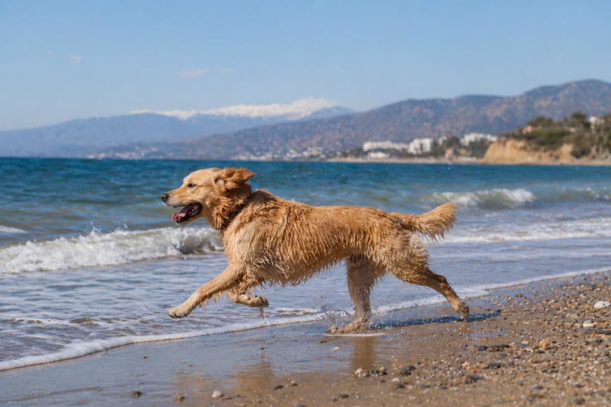 Playas para perros en Granada: guía práctica para ir con tu perro.